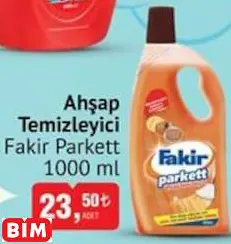 FAKİR PARKETT   AHŞAP  TEMİZLEYİCİ